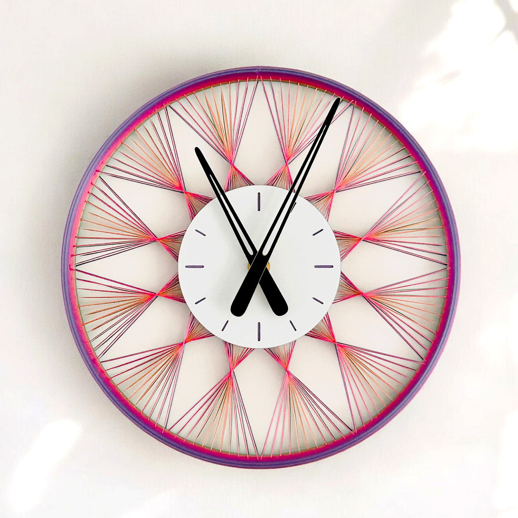 Trama | String Art Wall Clock