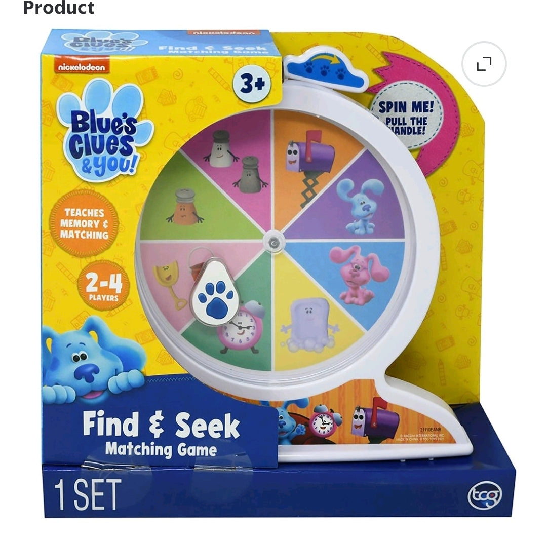 Blue's Clues Find and Seek Matching Game