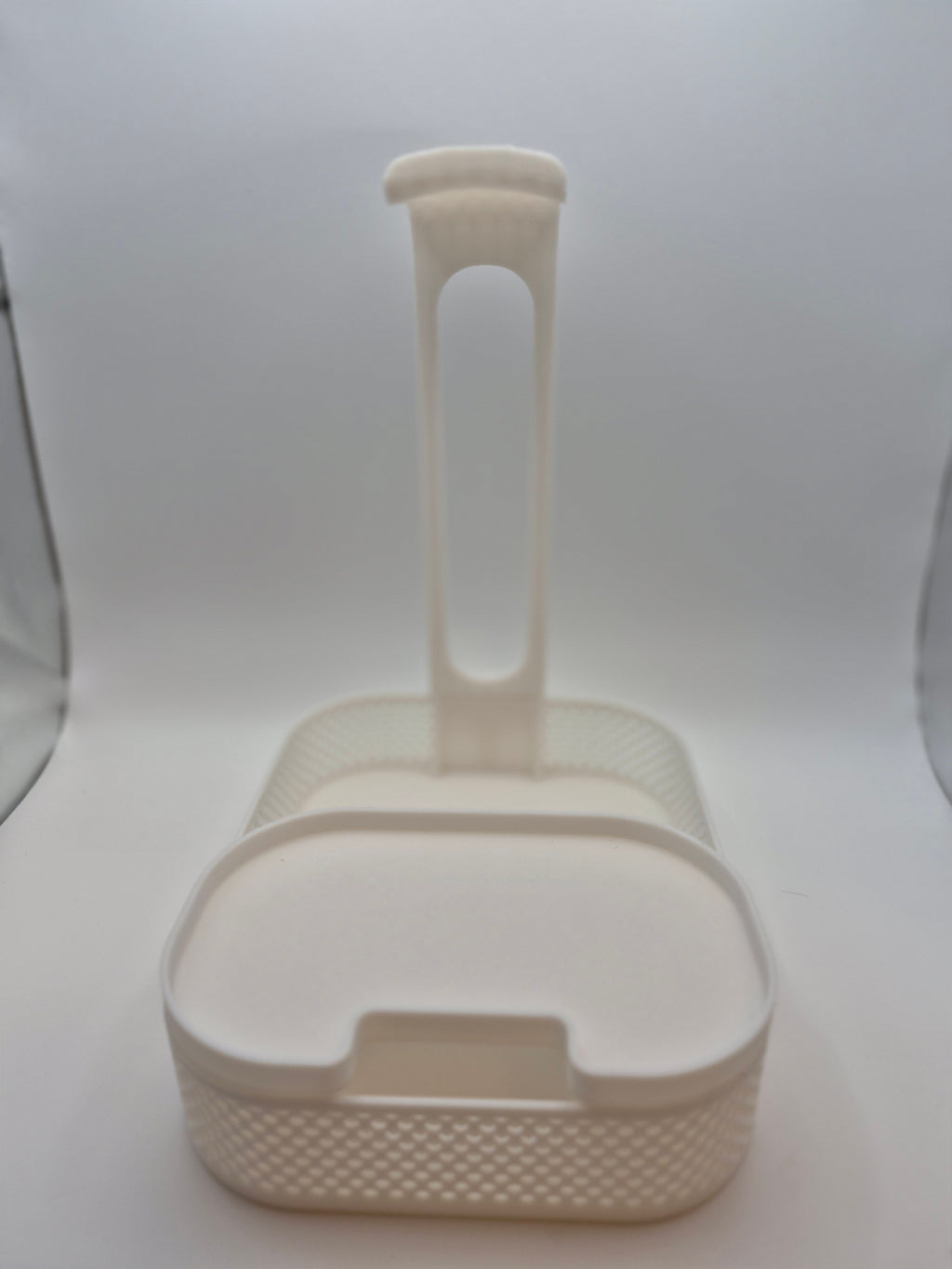 Minimalist 3-Part Headphone Stand with Storage Trays – 3D Printable Organizer